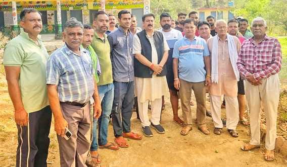 A modern playground will be built in Kutlahad's Dharet village