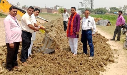 Inauguration of two gravel roads in Vankota district panchayat area