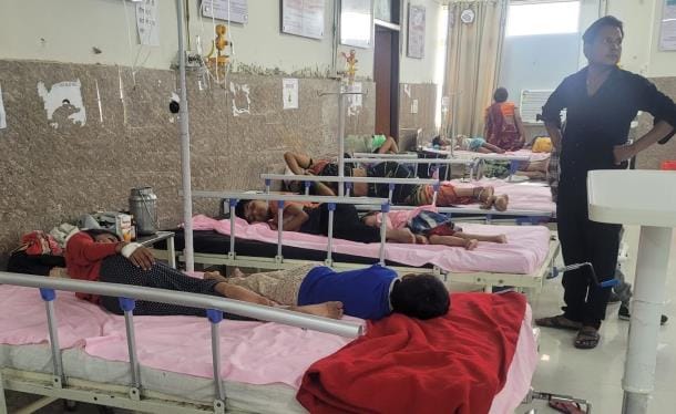 Heat wave, 41 children admitted in 35 bed ward