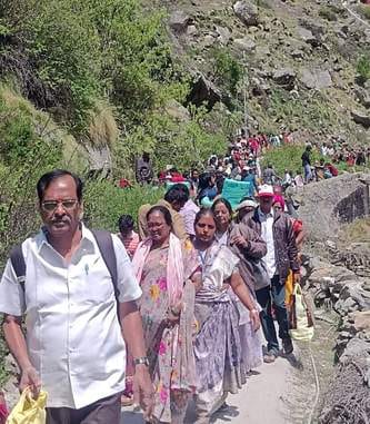 50 thousand devotees have taken bath in Pushkar Kumbh