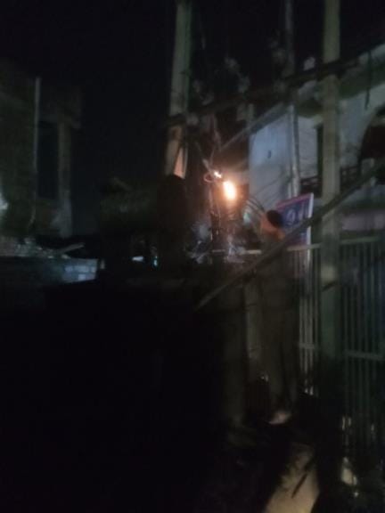 Main supply failed, city in darkness for 10 hours