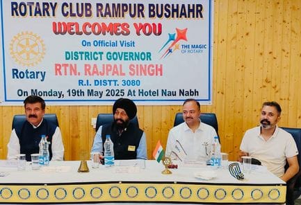 Rotary's aim is to provide relief to the common man