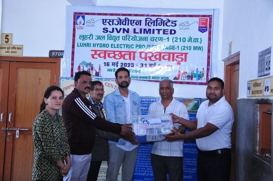 SJVN Luhri Project provided health kit to CHC Nithar