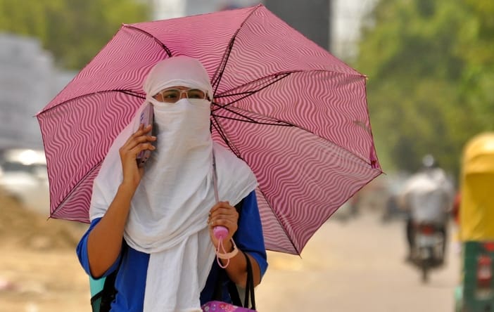Temperature dropped by two degrees, no relief from heat