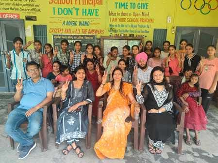 Government girls school had 100% result