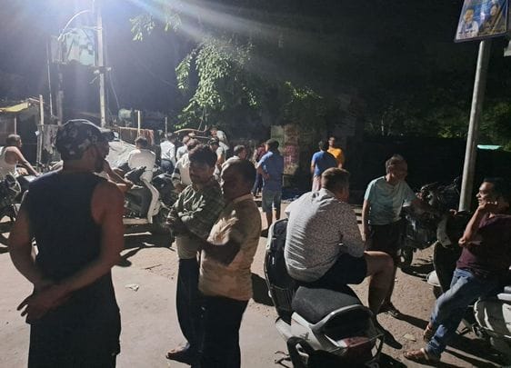 Power cuts made people miserable... people came out on the streets