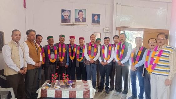Sita Ram Bhardwaj became the president of Block Pension Welfare Association