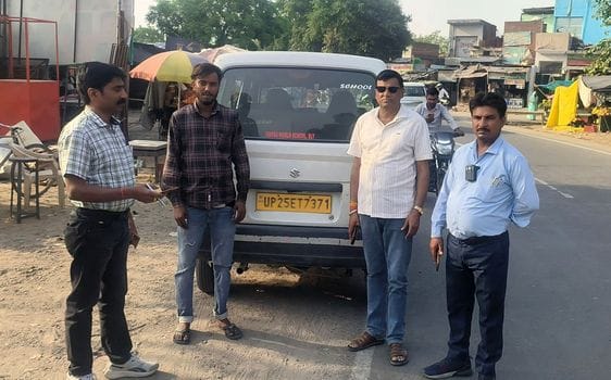 15 vehicles including eight double decker buses found running without permit were seized