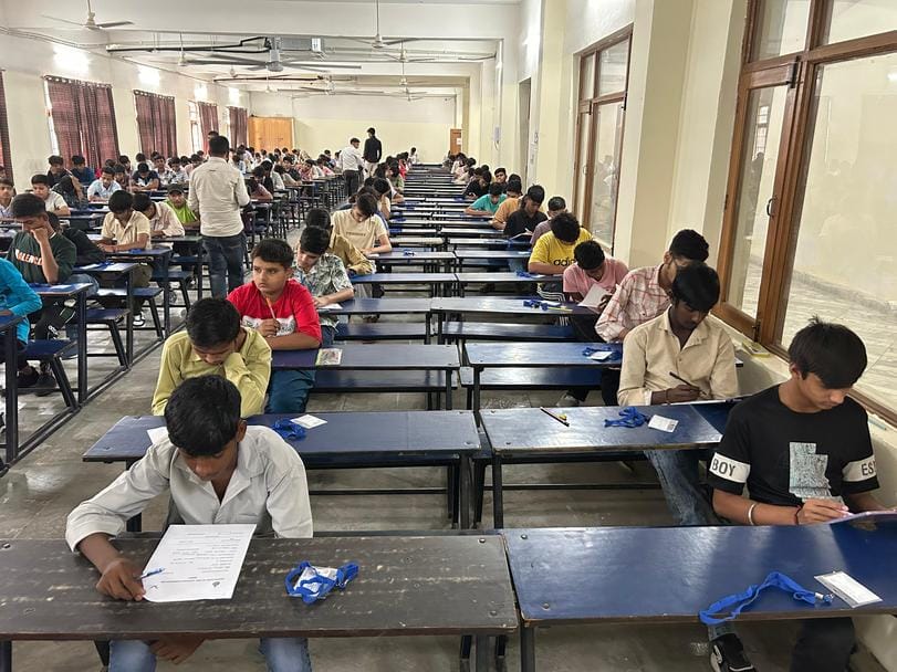 Exam today at two centers, 250 students will pass