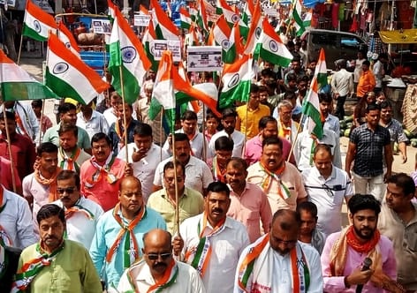 Tiranga Yatra taken out on the success of Operation Sindoor