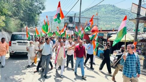 Tiranga Rally in Ramban