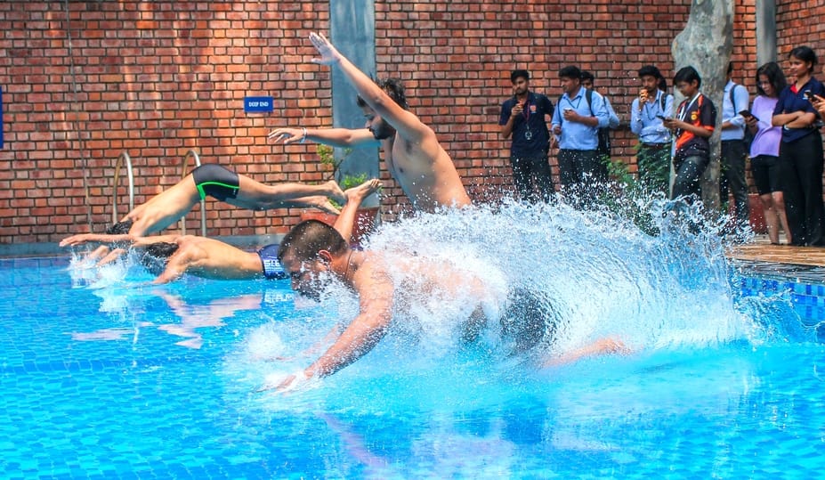 Nine players will participate in the divisional level trials of senior category in swimming