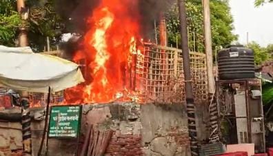 Transformer caught fire due to noise, two monkeys died