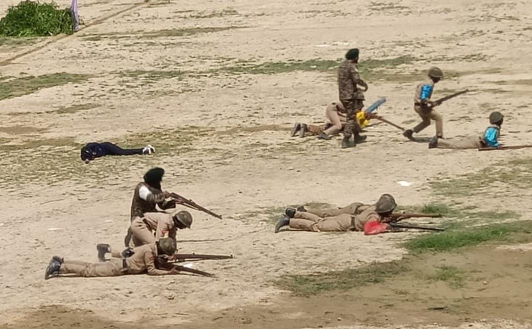 Cadets are learning the tricks of becoming soldiers