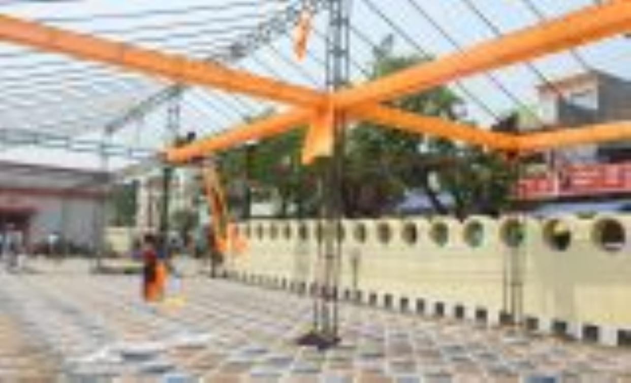 PM will inaugurate the railway station tomorrow