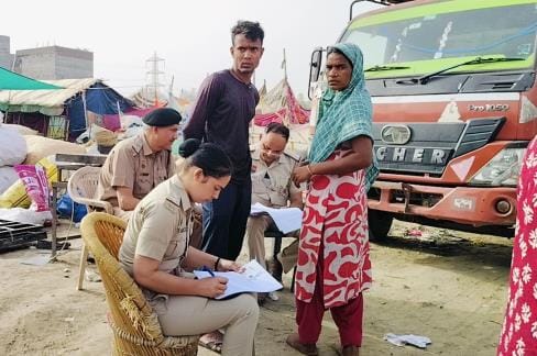 Bhiwani police launched a special search operation for illegal immigrants living in India