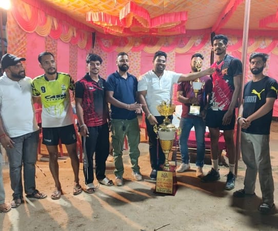 Tatehal became champion in volleyball match, Boda team became runner-up