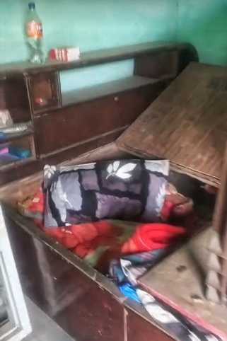 The mystery remains unsolved even after three months, theft in a sealed plot