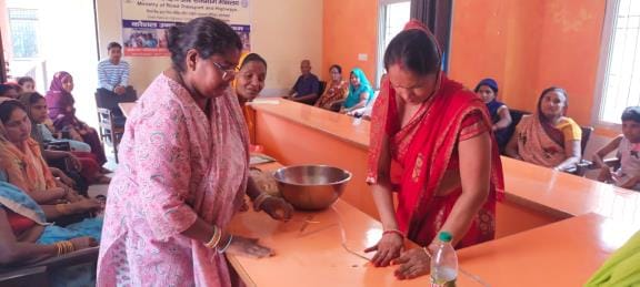 Agarbatti training given to those affected by highway widening