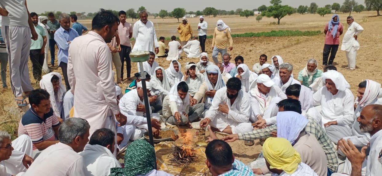 After 53 years, the work of consolidation started in Jui Khurd and Bichli