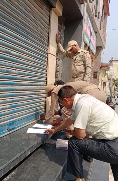 Testing was being done in pathology lab without a doctor, three sealed