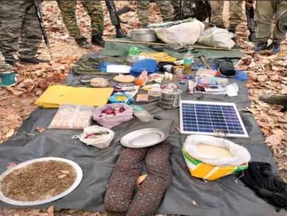 Naxals in Lanji forests: 15-20 Naxals clash security forces, 20-30 rounds of firing