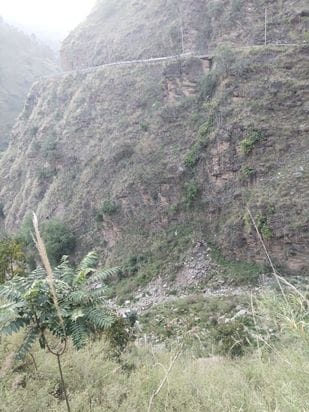 Neither railing nor patchwork work started on Nagan- Shwad- Ranabag road