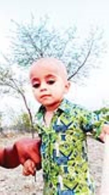 An innocent child died by drowning in a bucket full of water