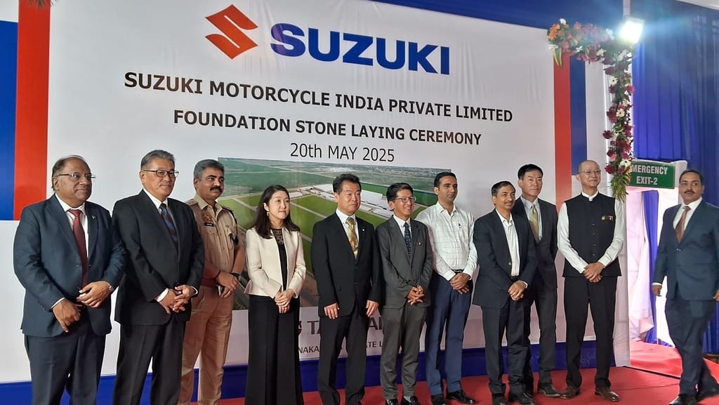 Foundation stone of Suzuki plant laid in Kharkhoda, development will get wings