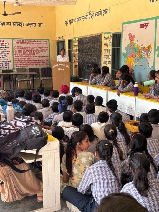 Students were made aware to deal with harassment and bullying