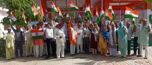 Tiranga Yatra taken out to celebrate the success of Operation Sindoor