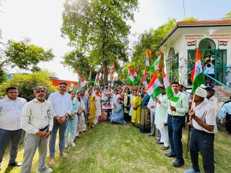 Tiranga Yatra taken out to celebrate the success of Operation Sindoor