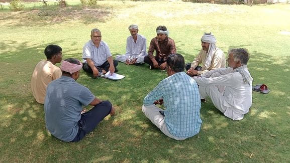 Discussion was held on various demands of rural sanitation workers