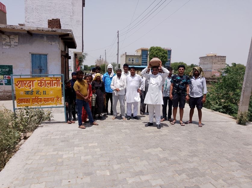 Drinking water is not reaching ward 11 of Nangal Chaudhary