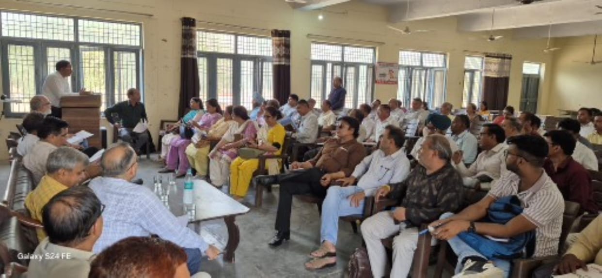 DEO reprimanded the principals for poor results of 10th and 12th exams