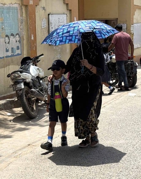 Temperatures dropped by five degrees, thunderstorms and rain expected again today