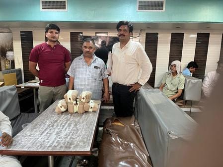 Food Safety Department raids sweet stores in Punhana and Pingawan