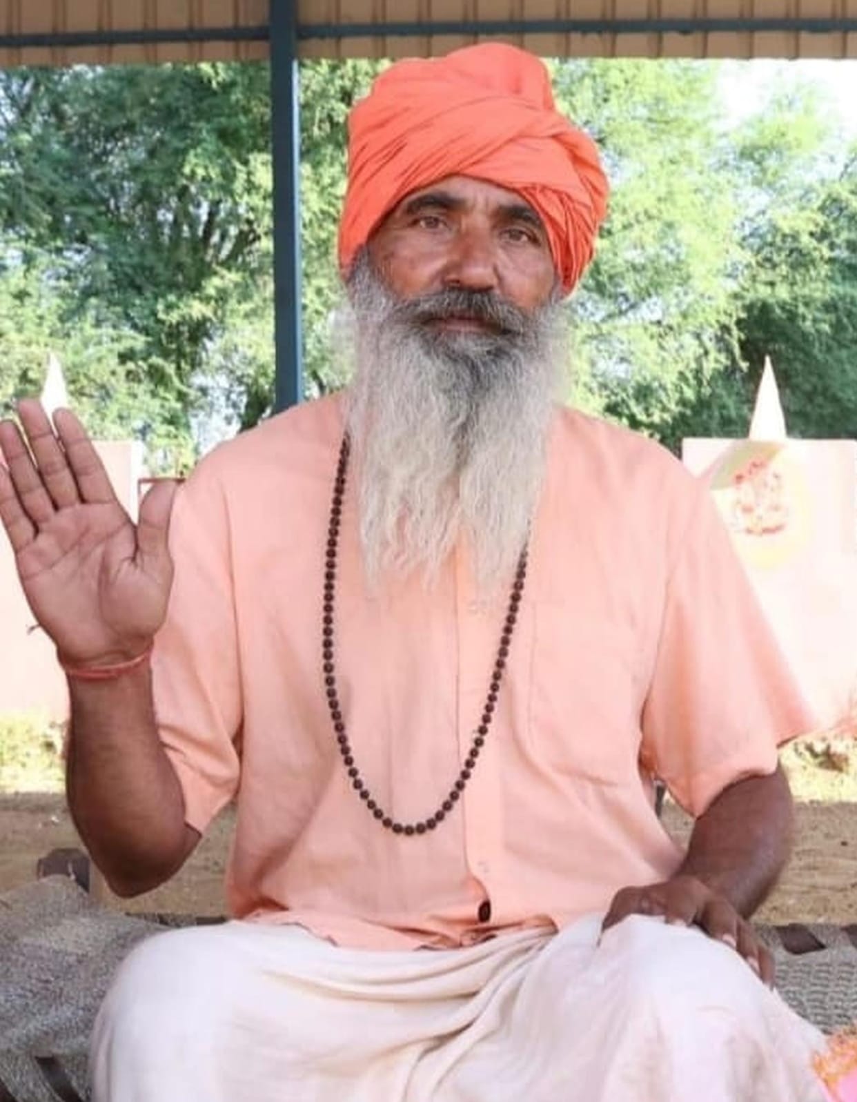 mahant died during tapasya