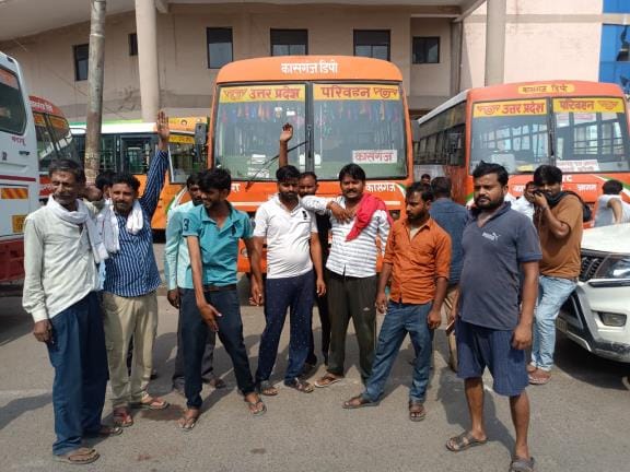 kasganj news roadways driver exploitation