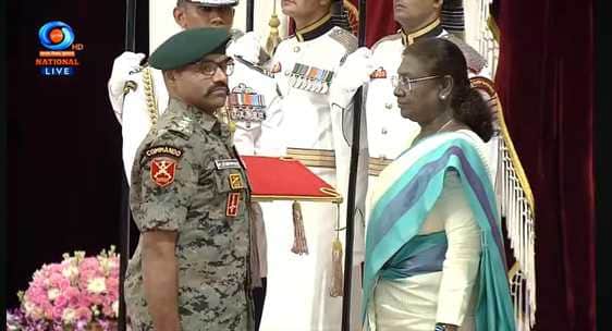Banswara News: Rajesh Panchal was awarded the Shaurya Chakra, his father died just before the award ceremony