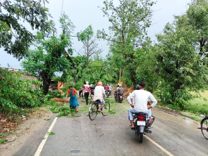 100 poles broken, electricity supply to 700 villages disrupted