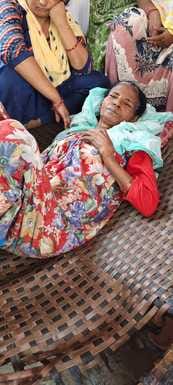 The support of old age broke...time took away those who had life in them