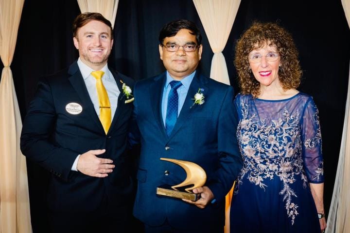 Dr. Ashok was honored by Auckland University