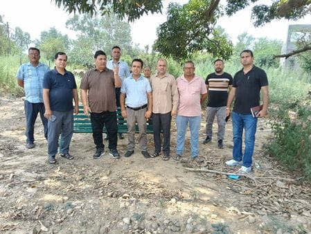 The MLA started preparations for the proposed visit of the CM