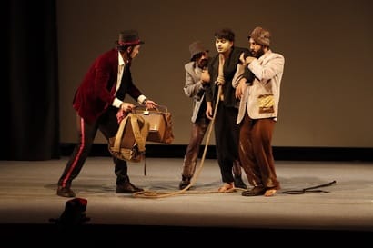 Beckett's classic play Waiting for Godot was staged at DLC Supwa