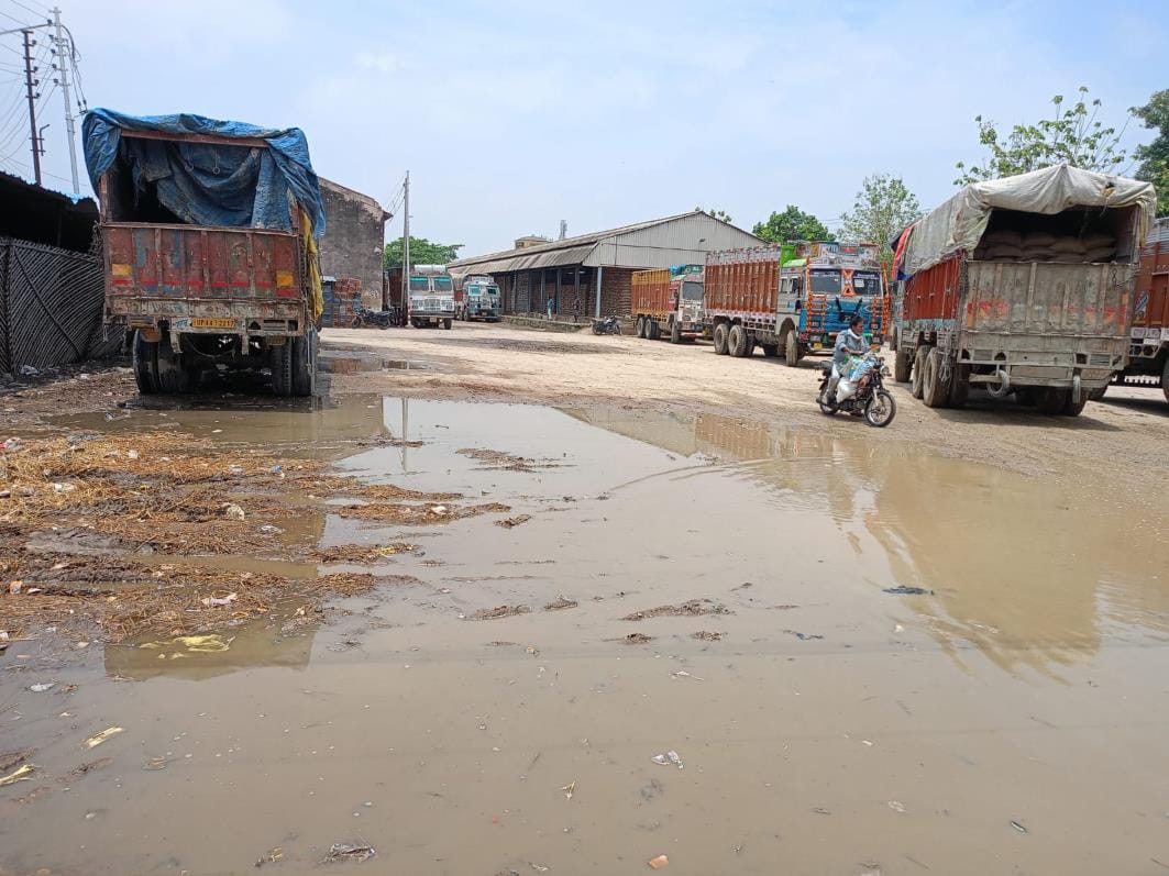 Weather became pleasant due to storm and rain, relief from heat