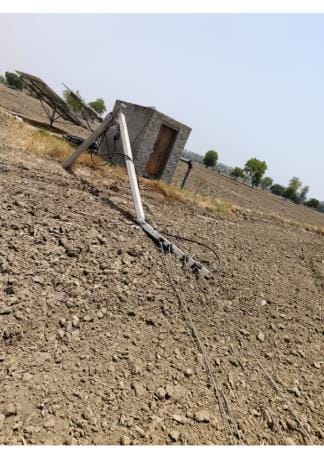 The electricity system was shaken by the storm, 274 poles and 28 transformers fell.