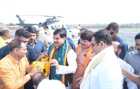 भिंड दौरे पर CM मोहन यादव