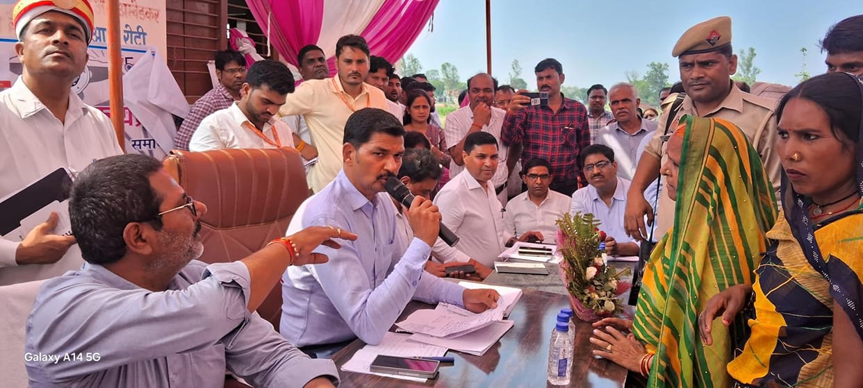 When the villagers listed their problems, the officers were reprimanded