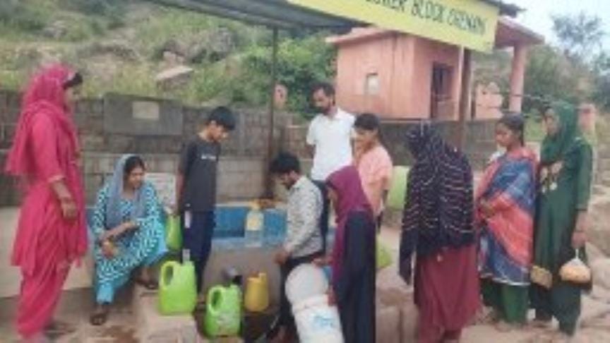 No Water Supply in Chenani From Four days